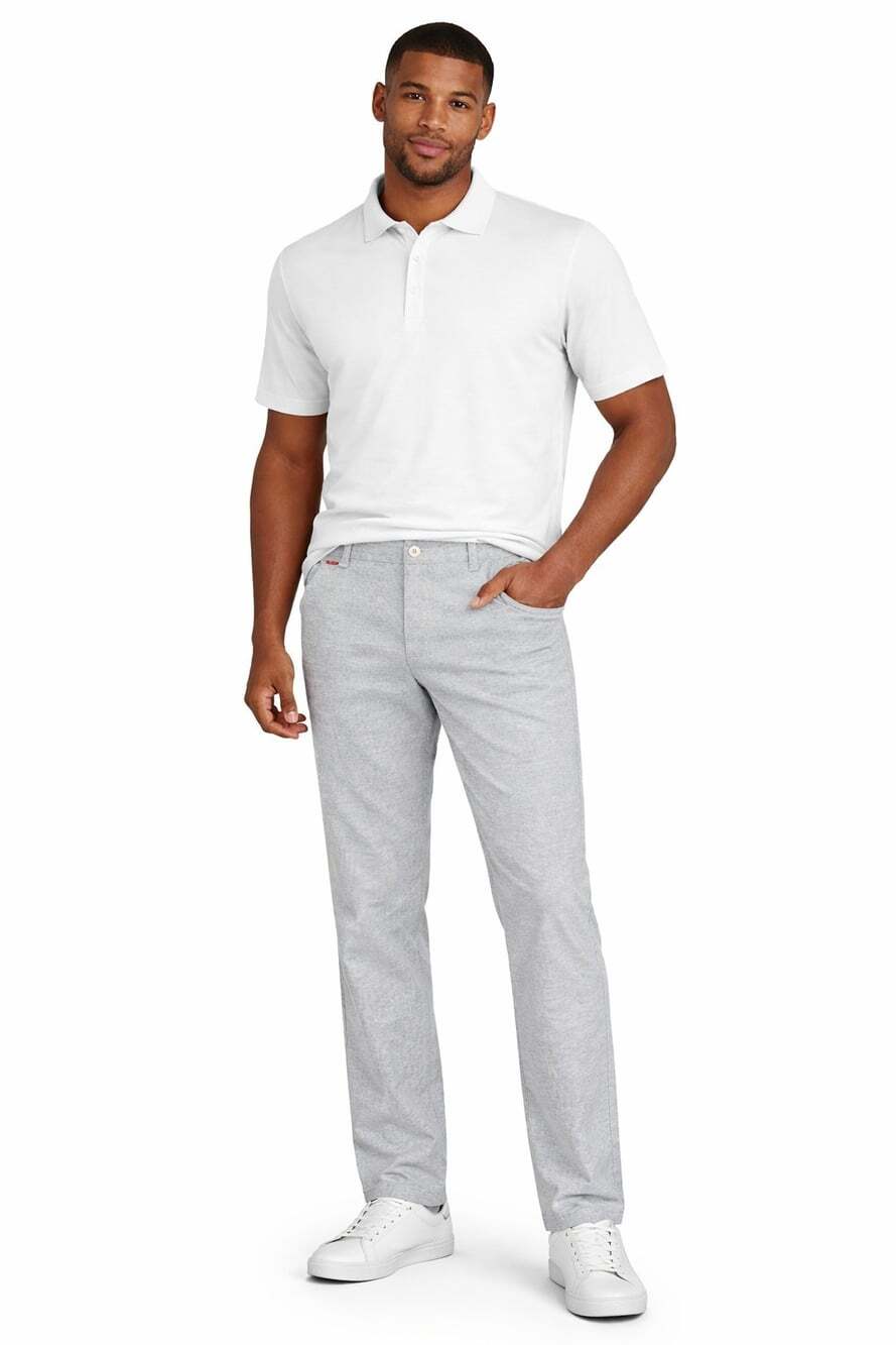 Reverb Casual Grey Linen  Trouser Pants 36 X 30 NWT L100 New Excellent Comfy